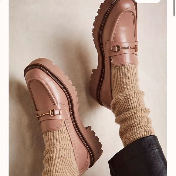 Free People Sam Edelman Laurs Platform Pink Oxford Loafers 9.5 NWOB - Picture 3 of 13